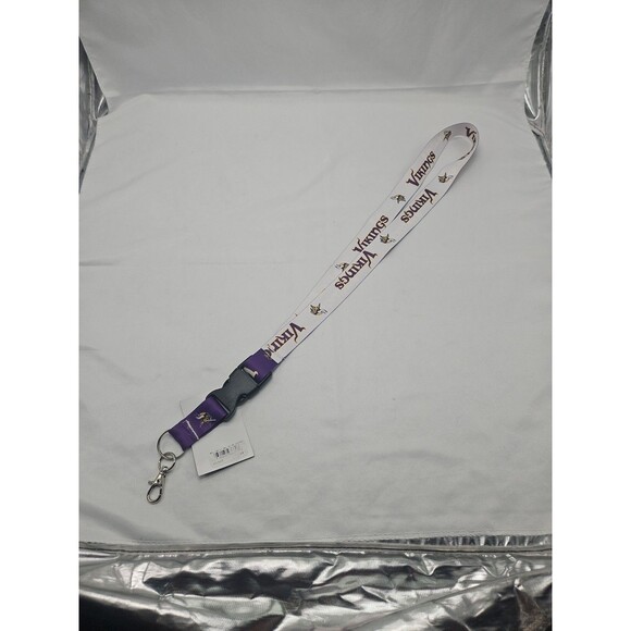 Minnesota Vikings Detachable Team Logo Lanyard Keychain NFL - Picture 13 of 13